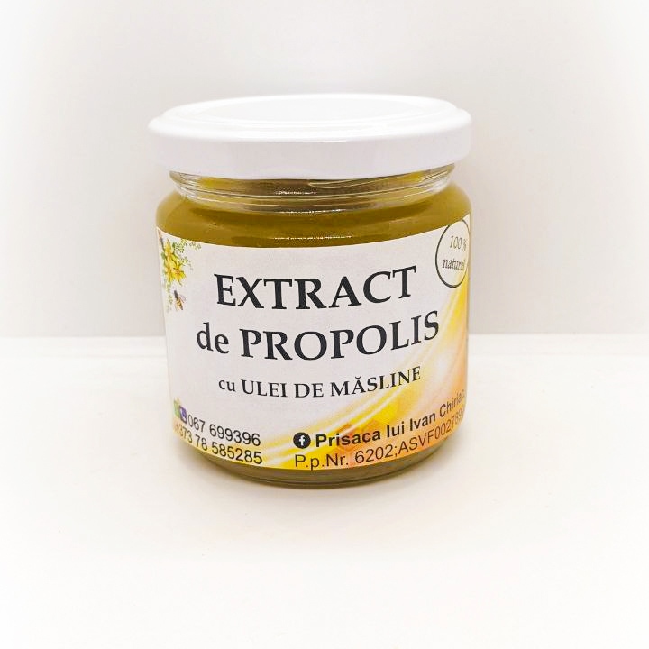 Propolis extracted on olive oil 10% - 200 ml