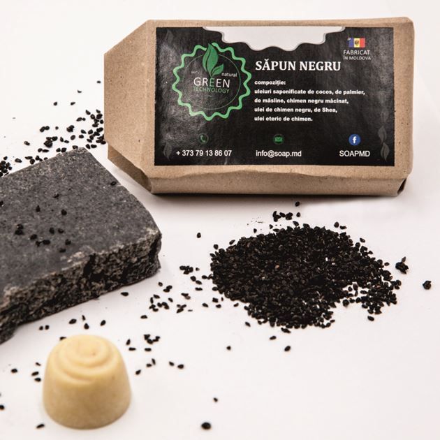 Natural Soap Black - 120 gr