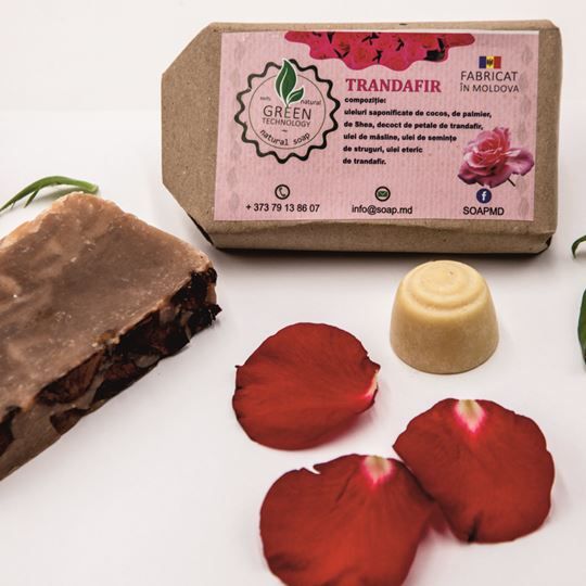 Natural Rose soap - 120 gr